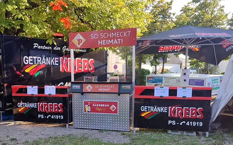 GK Fest_neu Getränkestand der Firma Krebs